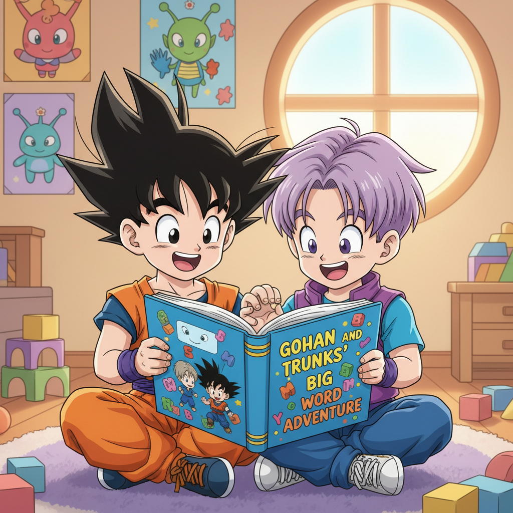Gohan and Trunks' Big Word Adventure