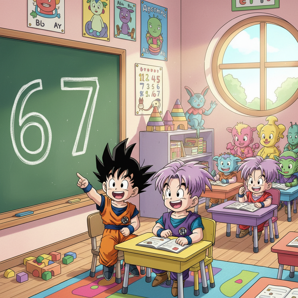 Gohan and Trunks' Big Word Adventure