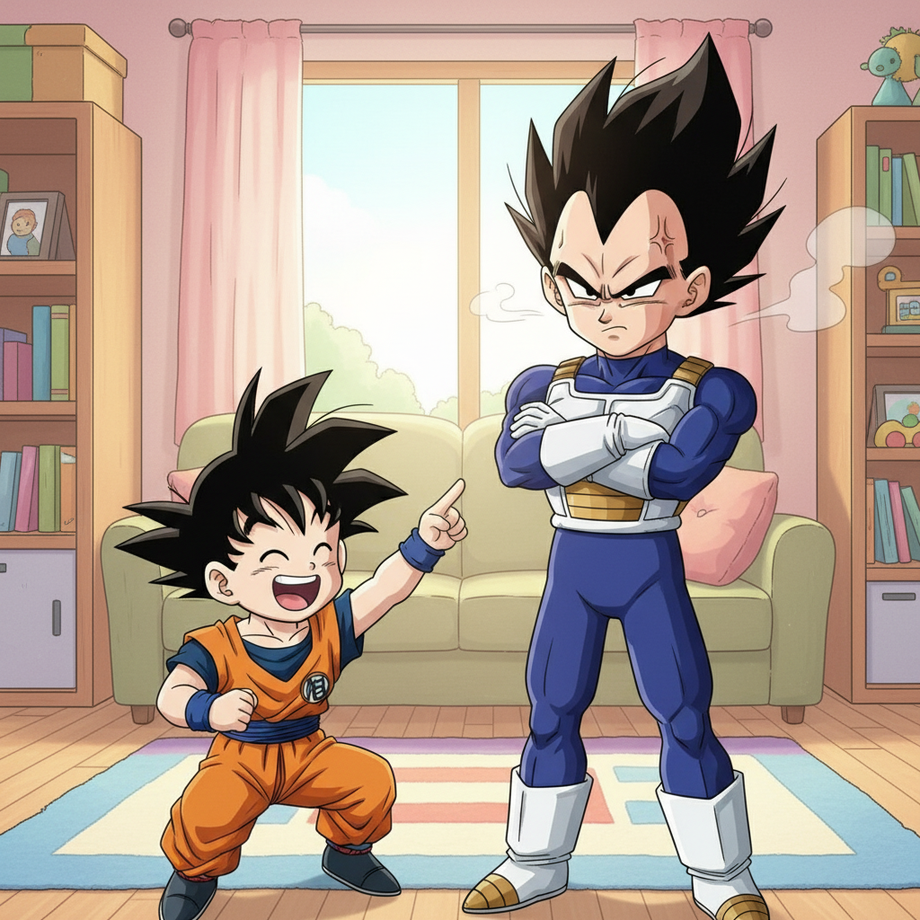 Gohan and Trunks' Big Word Adventure