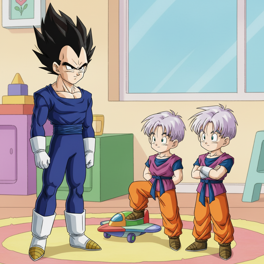 Gohan and Trunks' Big Word Adventure