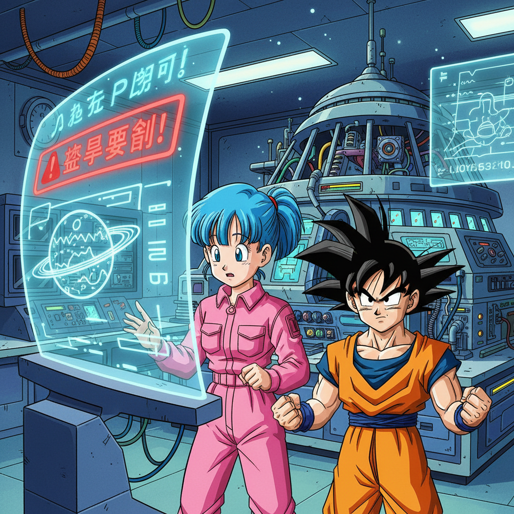 Goku's Time-Traveling Kamehameha!