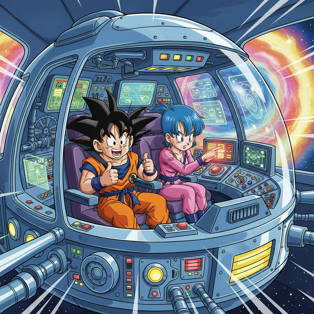 Goku's Time-Traveling Kamehameha!