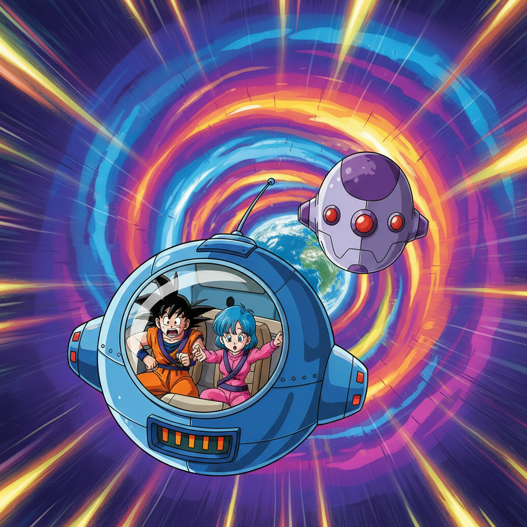 Goku's Time-Traveling Kamehameha!