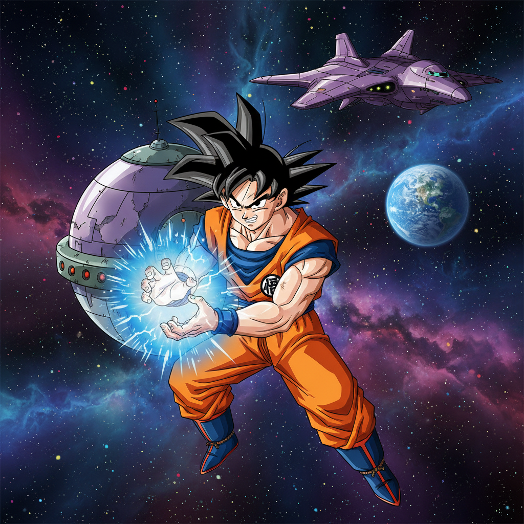 Goku's Time-Traveling Kamehameha!