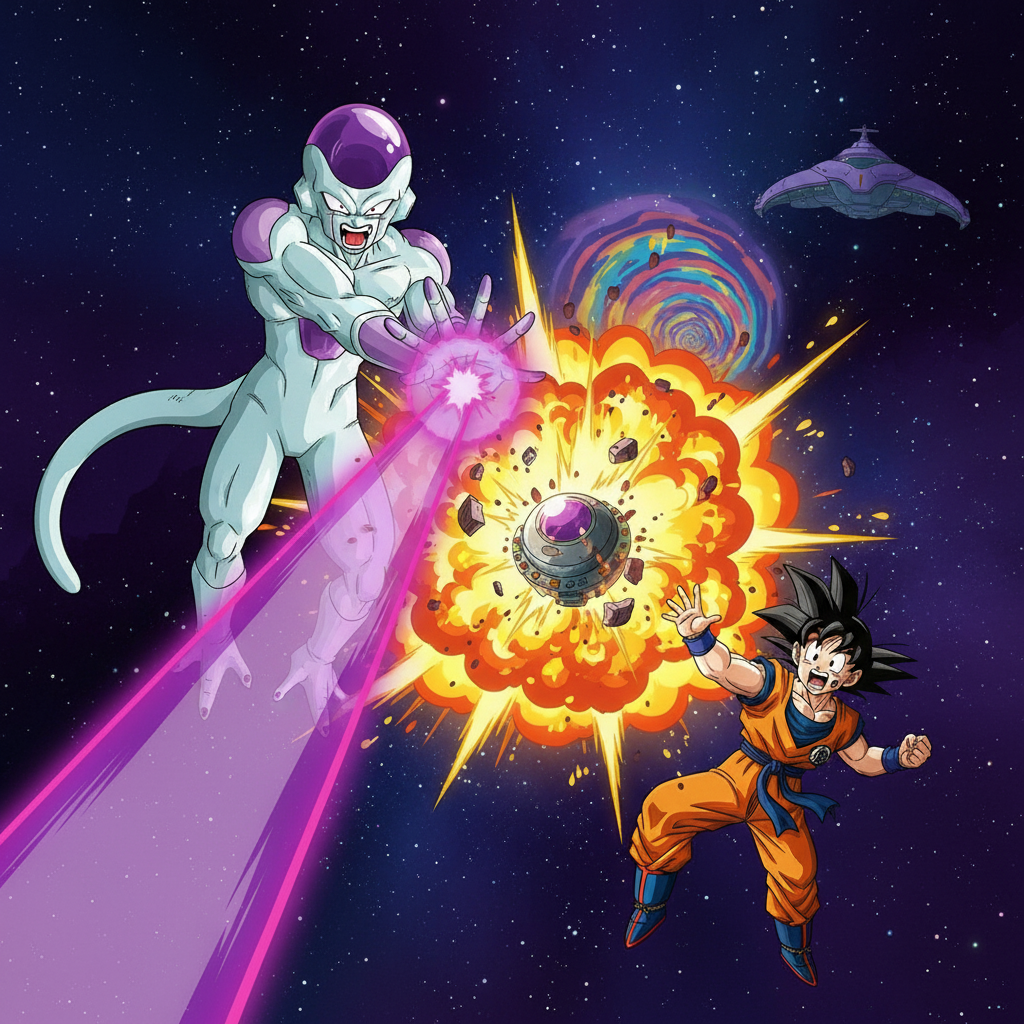 Goku's Time-Traveling Kamehameha!