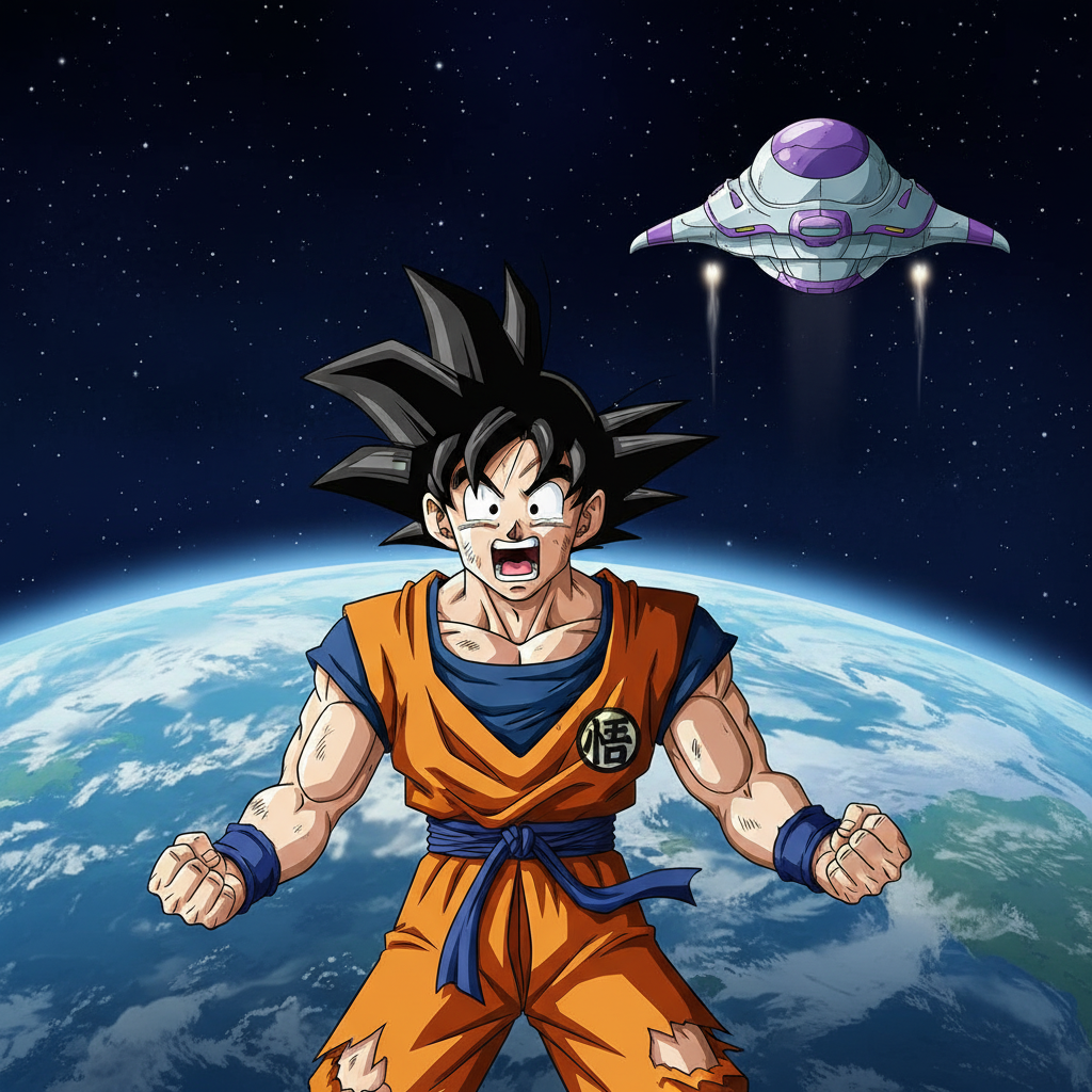 Goku's Time-Traveling Kamehameha!