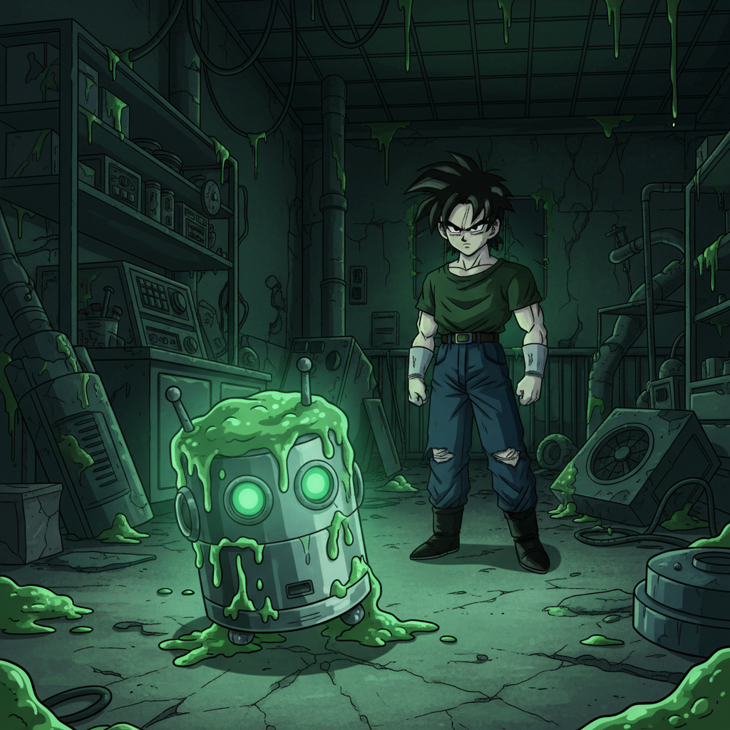 Android 17 and the Slime Surprise