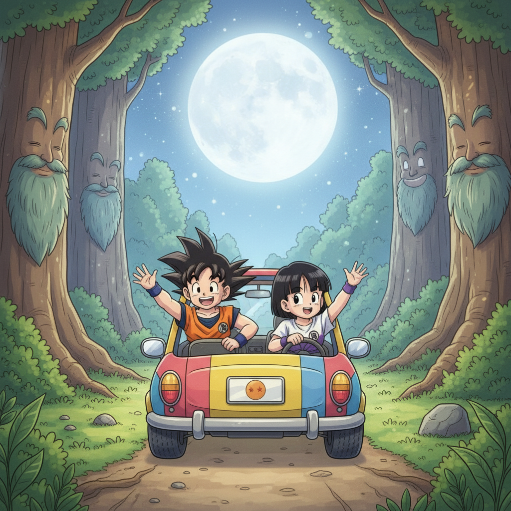 Gohan and Videl's Whispering Woods Adventure