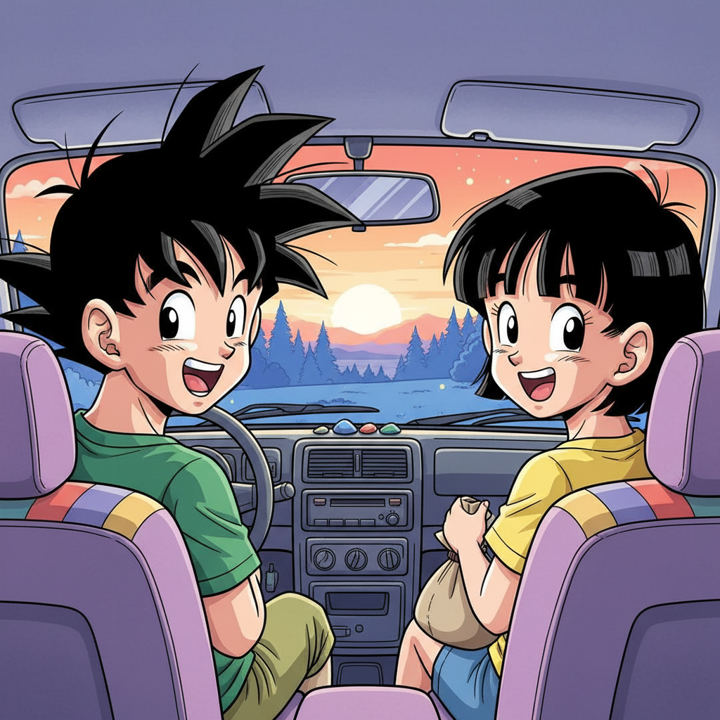 Gohan and Videl's Whispering Woods Adventure