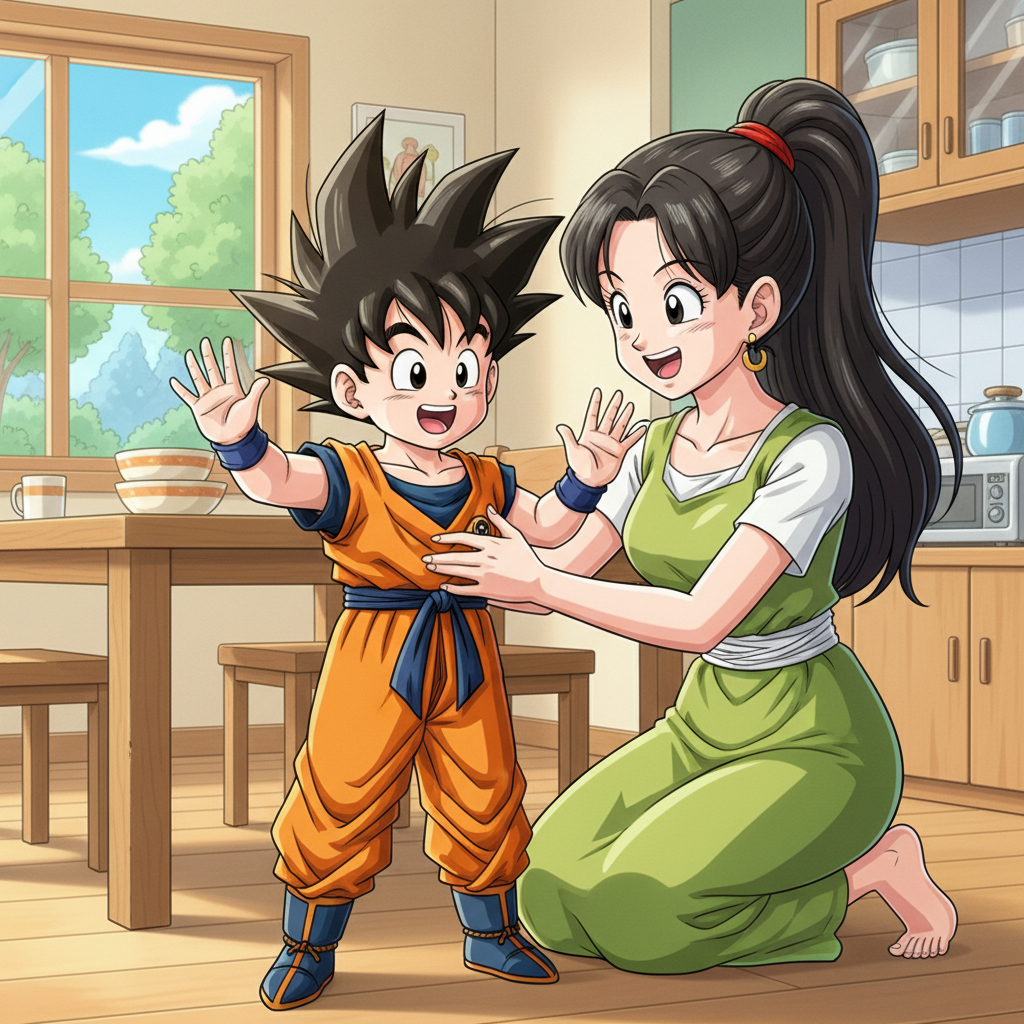 Gohan and Videl's Whispering Woods Adventure