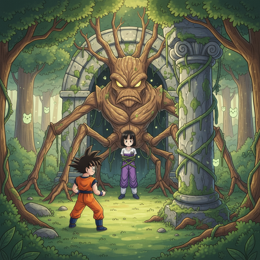 Gohan and Videl's Whispering Woods Adventure