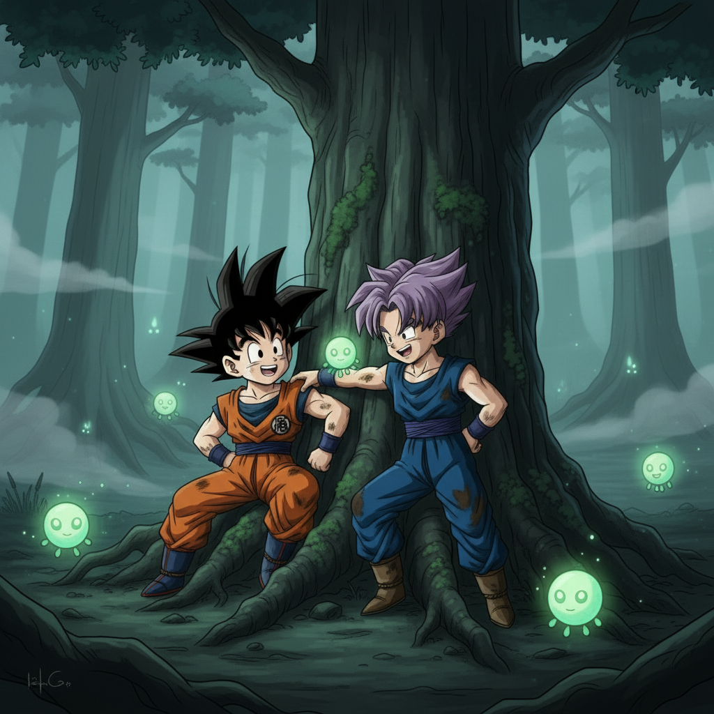 Goten and Trunks: The Mystery of the Swamp Radar