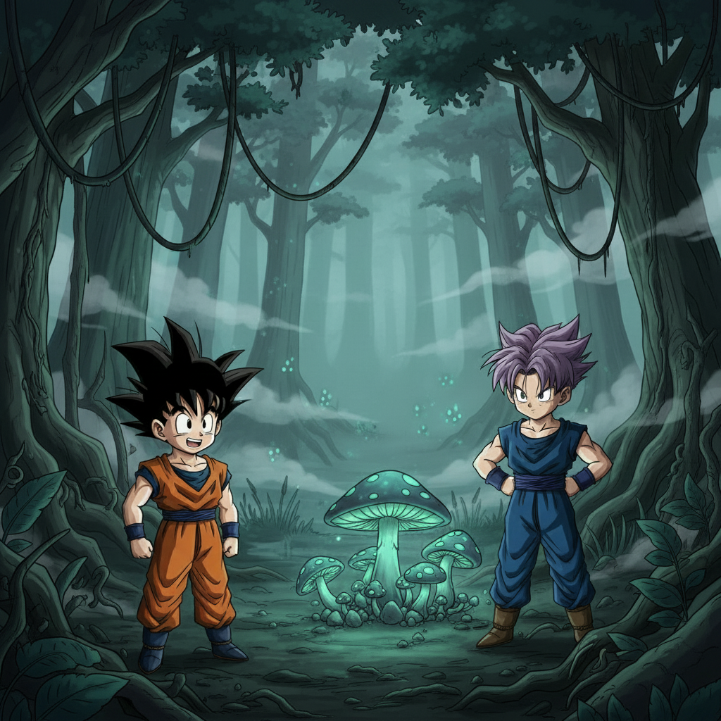 Goten and Trunks: The Mystery of the Swamp Radar
