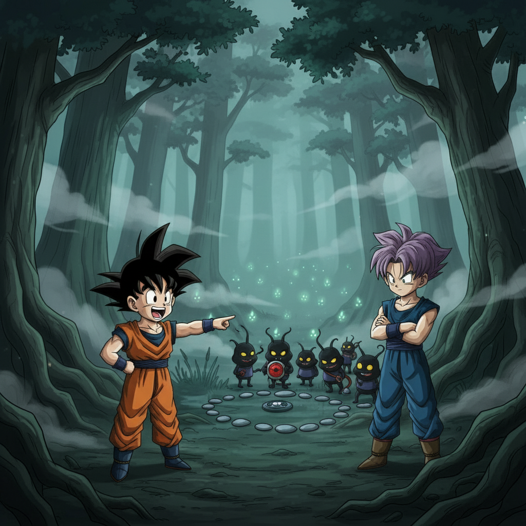 Goten and Trunks: The Mystery of the Swamp Radar