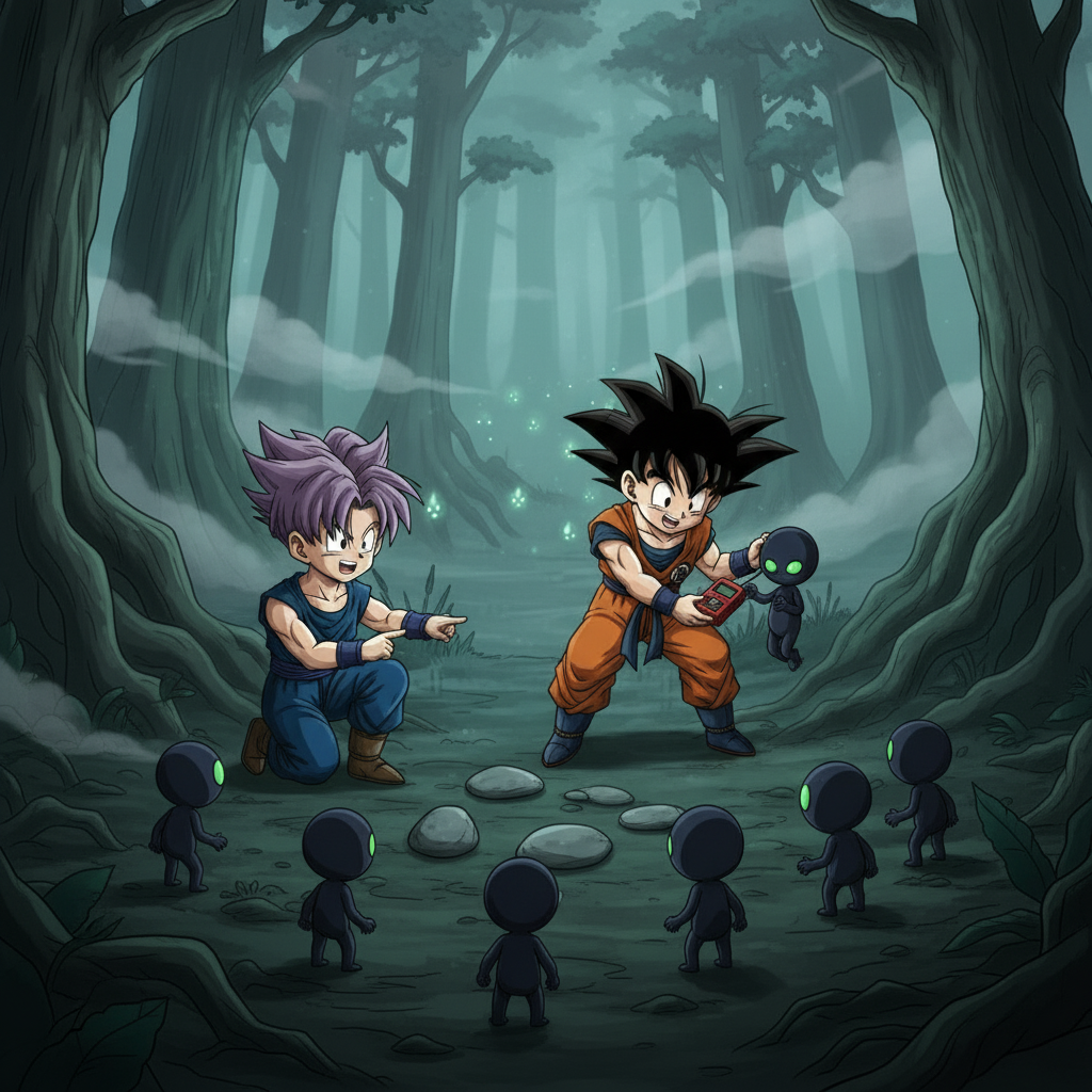 Goten and Trunks: The Mystery of the Swamp Radar