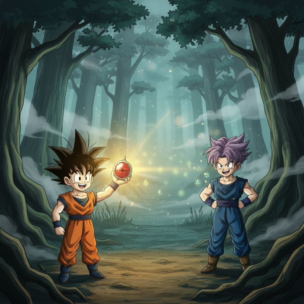 Goten and Trunks: The Mystery of the Swamp Radar