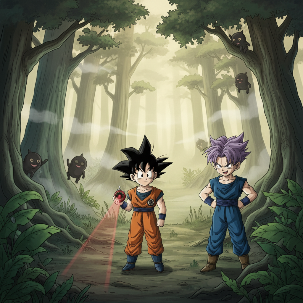 Goten and Trunks: The Mystery of the Swamp Radar