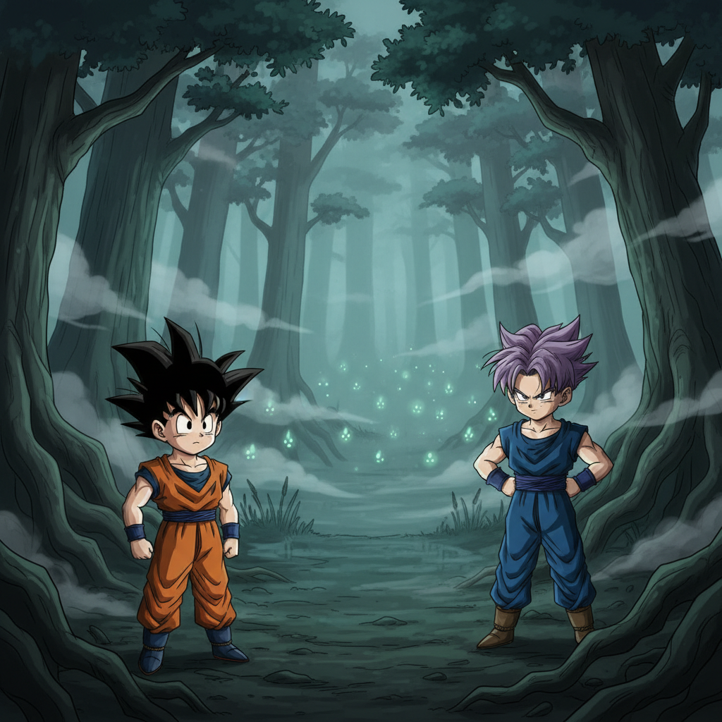 Goten and Trunks: The Mystery of the Swamp Radar