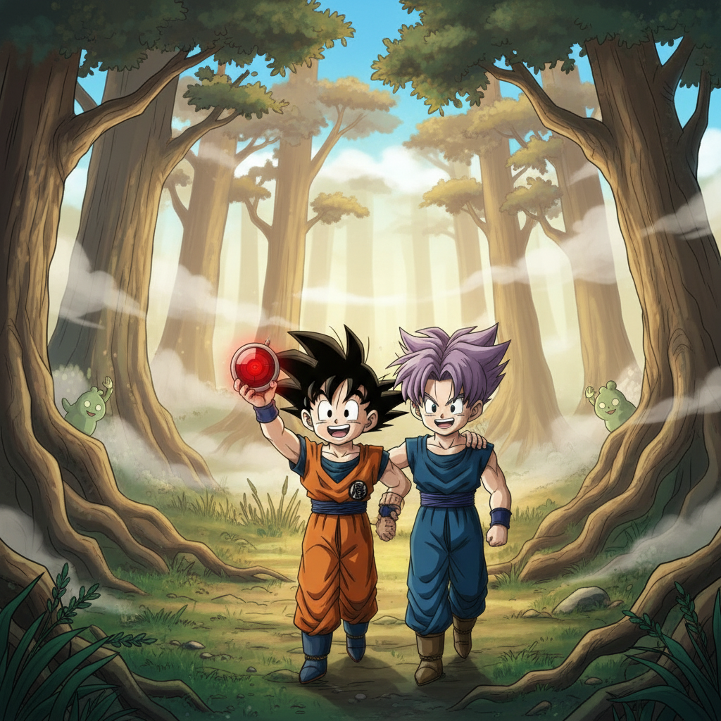 Goten and Trunks: The Mystery of the Swamp Radar