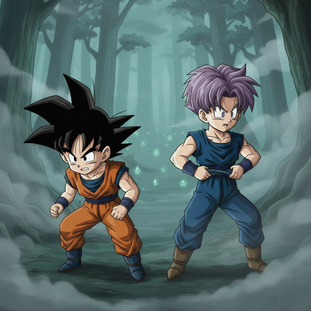 Goten and Trunks: The Mystery of the Swamp Radar