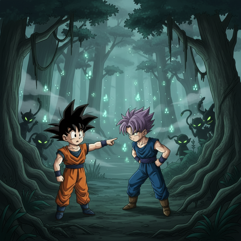 Goten and Trunks: The Mystery of the Swamp Radar