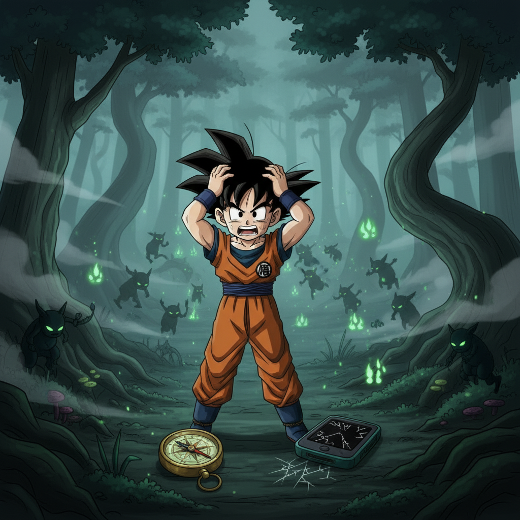 Goten and Trunks: The Mystery of the Swamp Radar