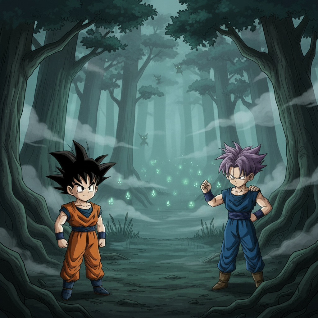 Goten and Trunks: The Mystery of the Swamp Radar