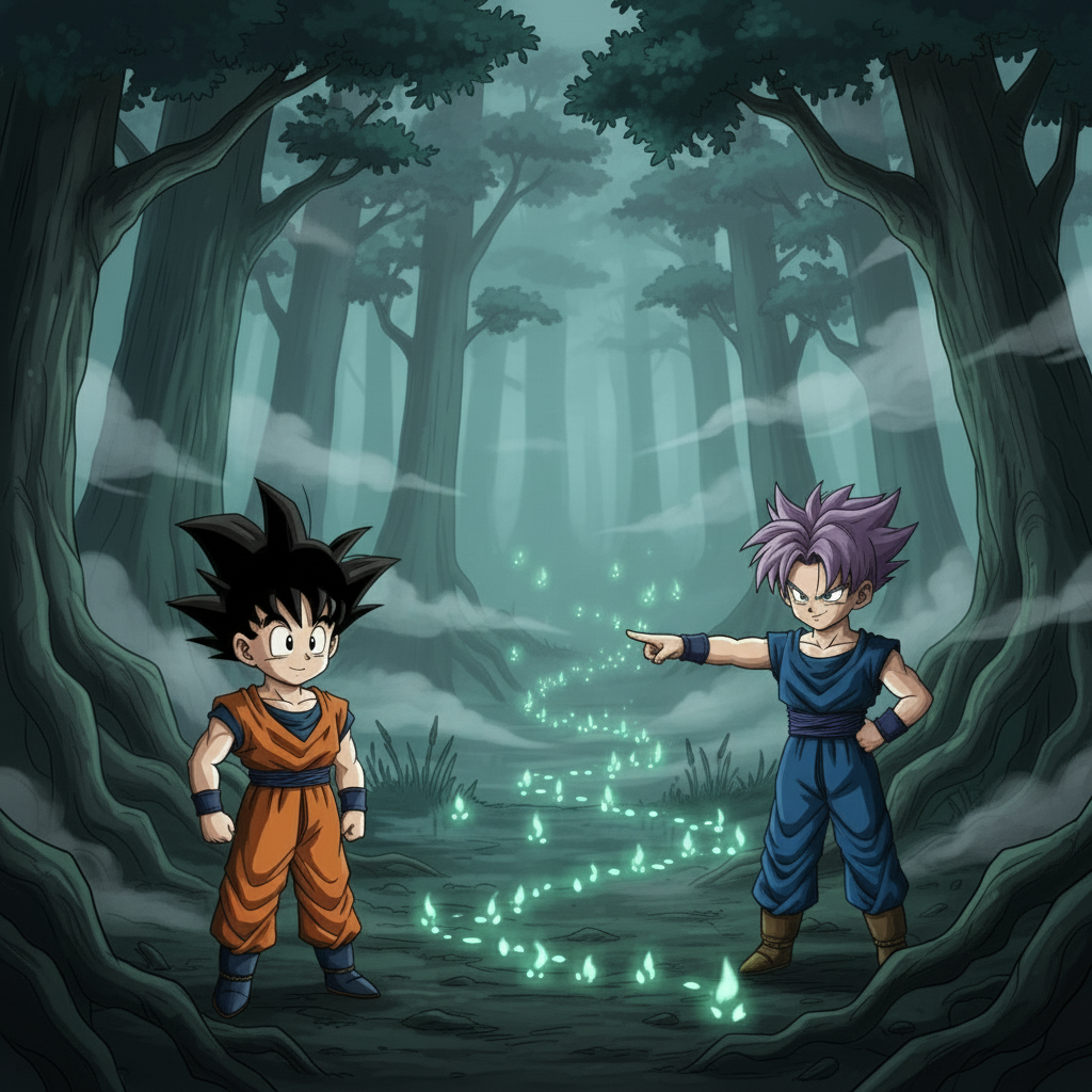 Goten and Trunks: The Mystery of the Swamp Radar