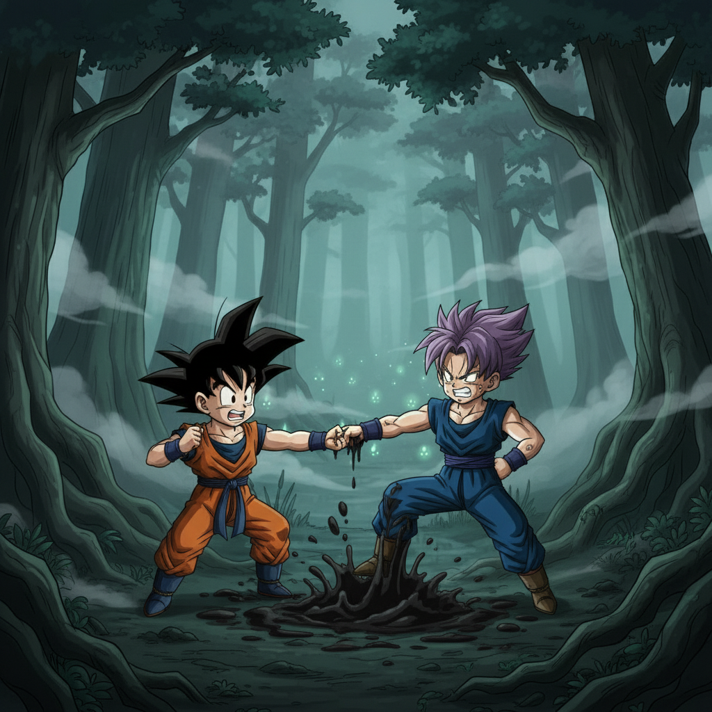 Goten and Trunks: The Mystery of the Swamp Radar