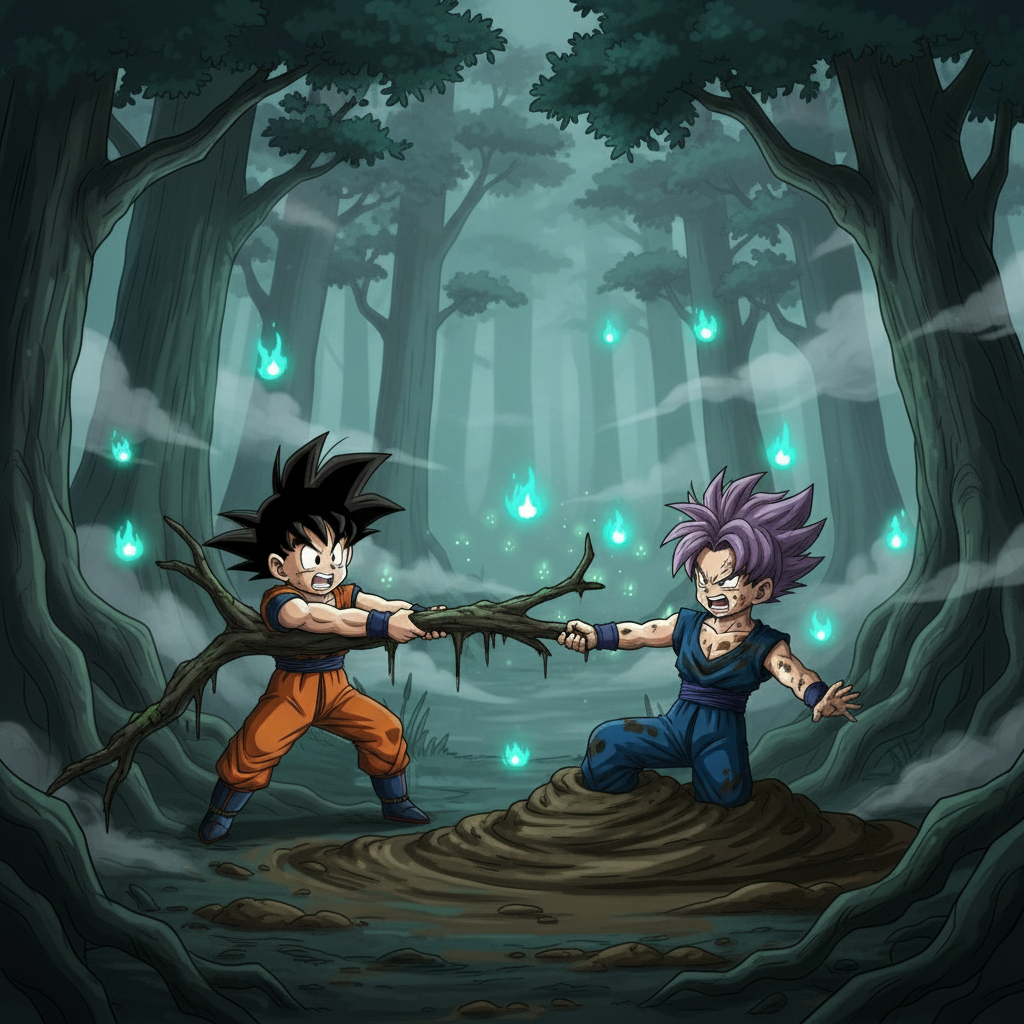 Goten and Trunks: The Mystery of the Swamp Radar