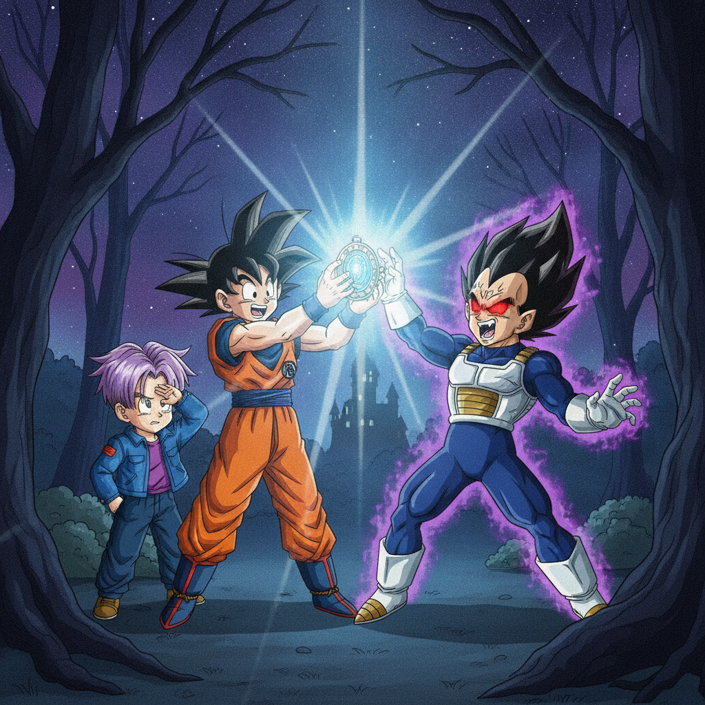 Goku and the Vampire Saiyan's Curse