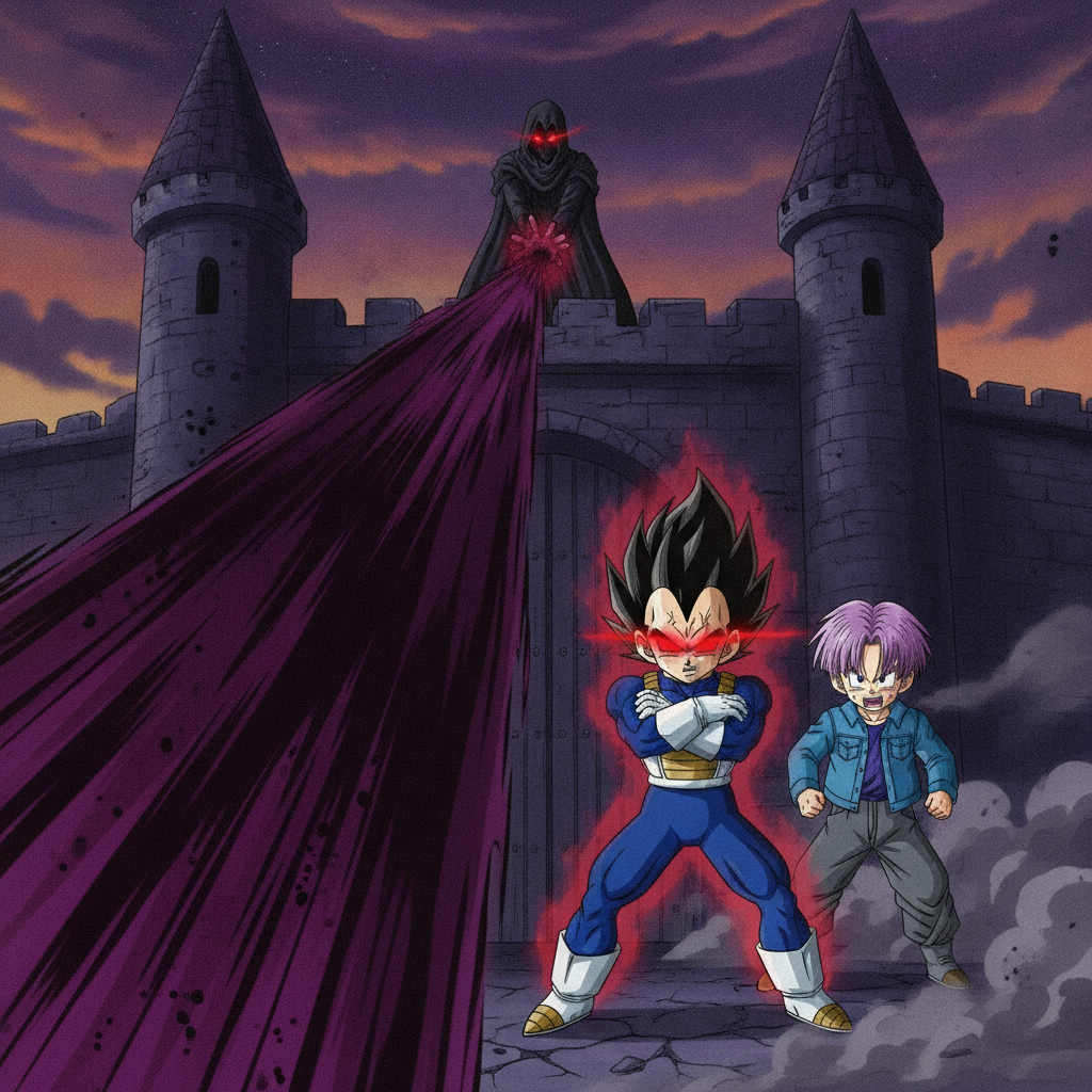 Goku and the Vampire Saiyan's Curse