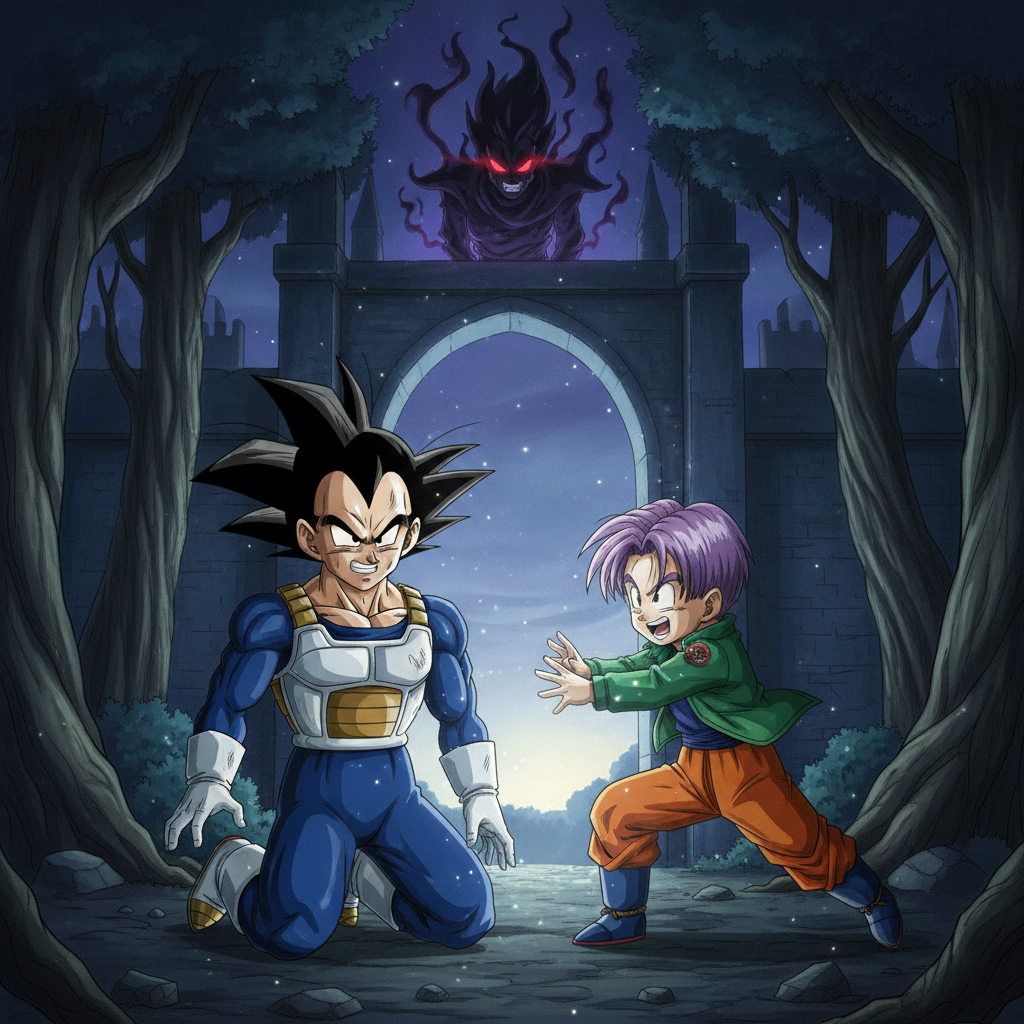 Goku and the Vampire Saiyan's Curse