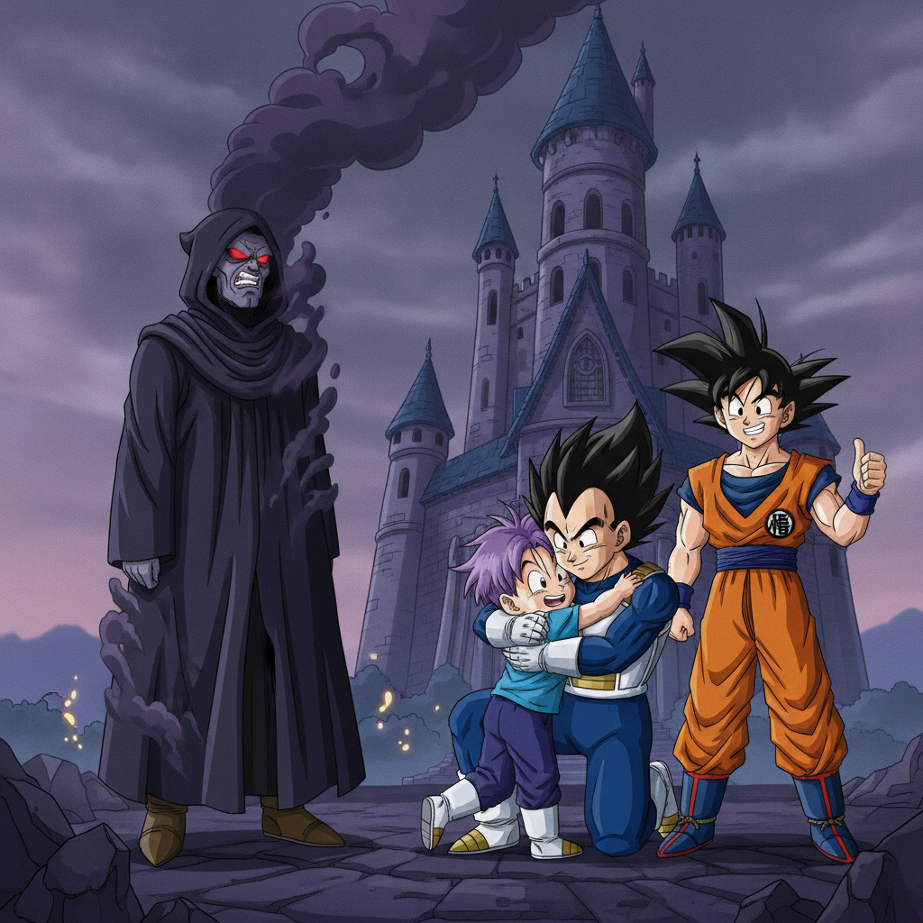 Goku and the Vampire Saiyan's Curse