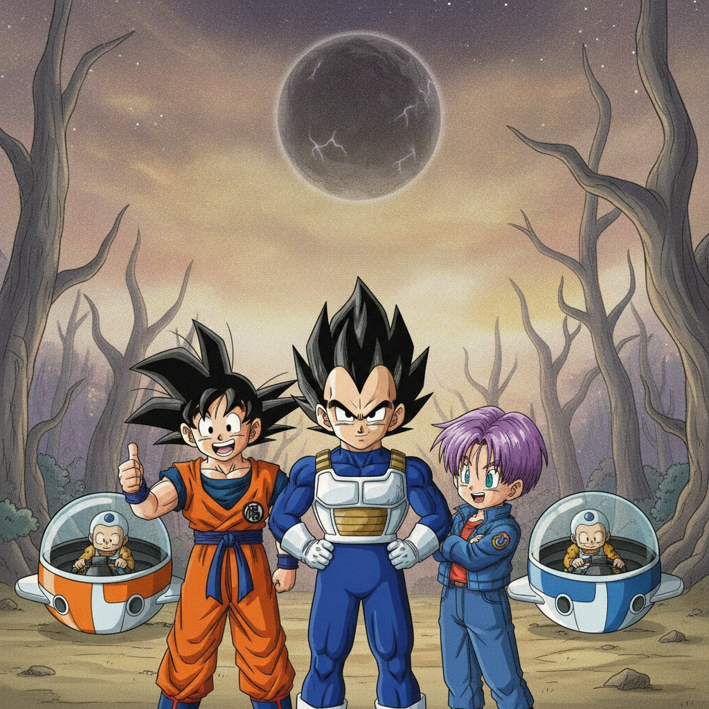 Goku and the Vampire Saiyan's Curse
