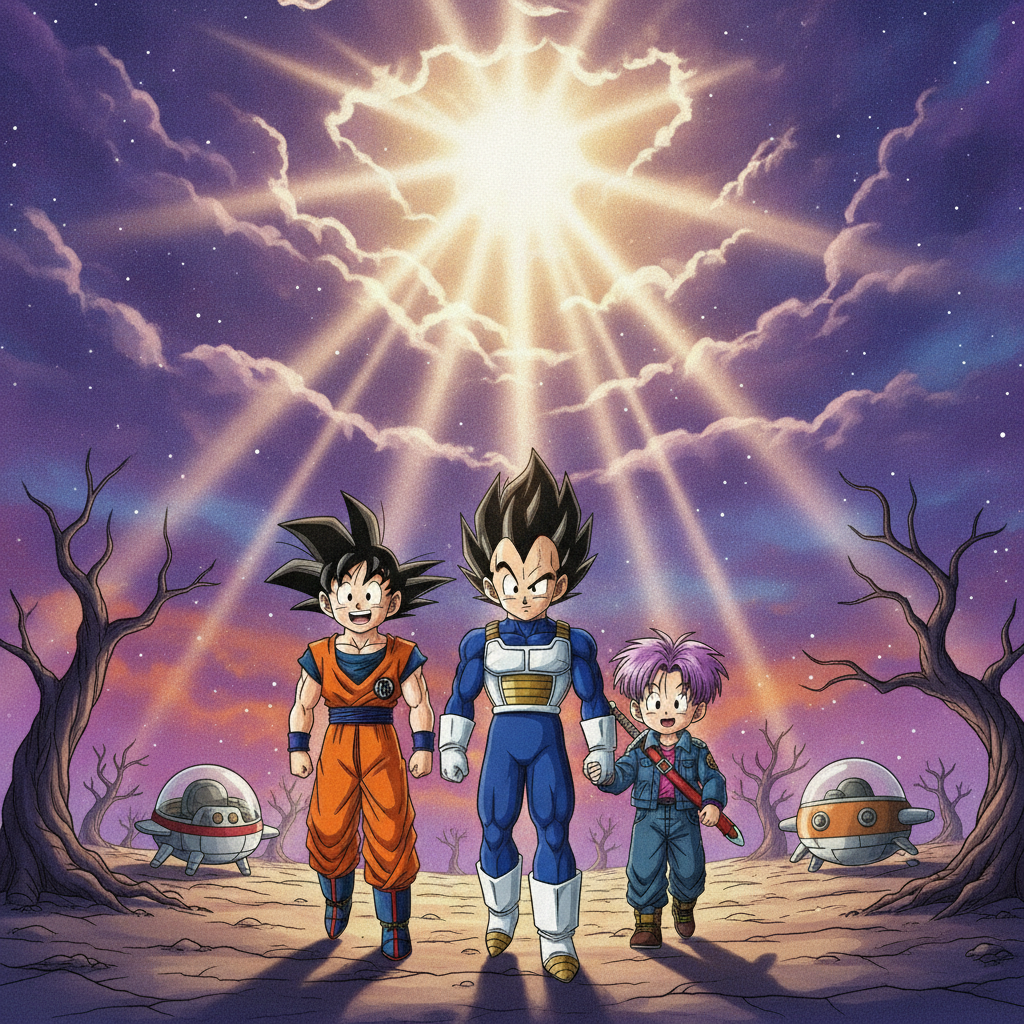 Goku and the Vampire Saiyan's Curse