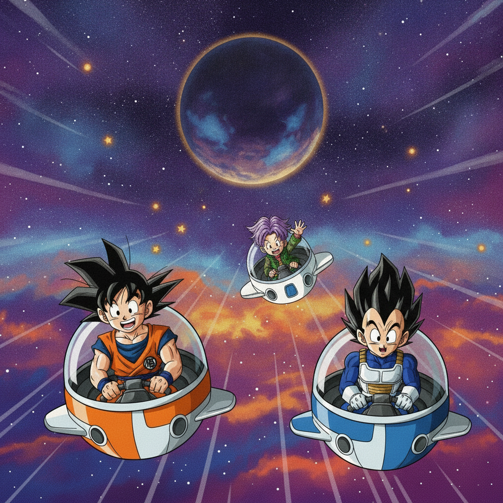 Goku and the Vampire Saiyan's Curse