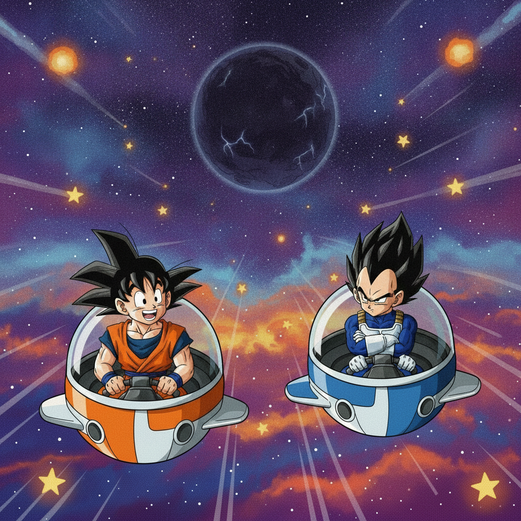 Goku and the Vampire Saiyan's Curse