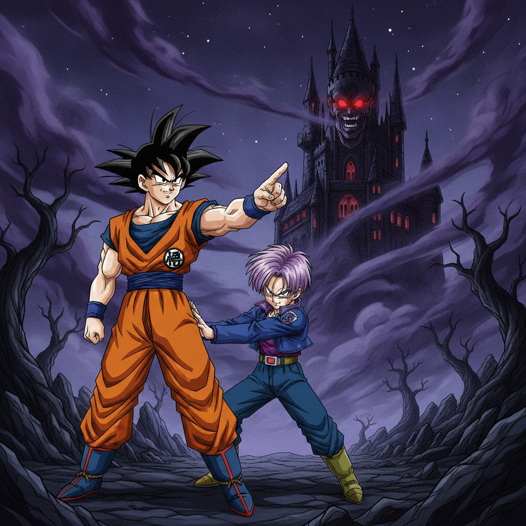 Goku and the Vampire Saiyan's Curse
