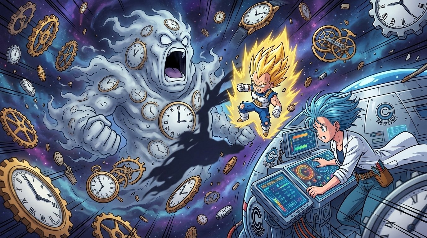 Vegeta and the Clockwork Void