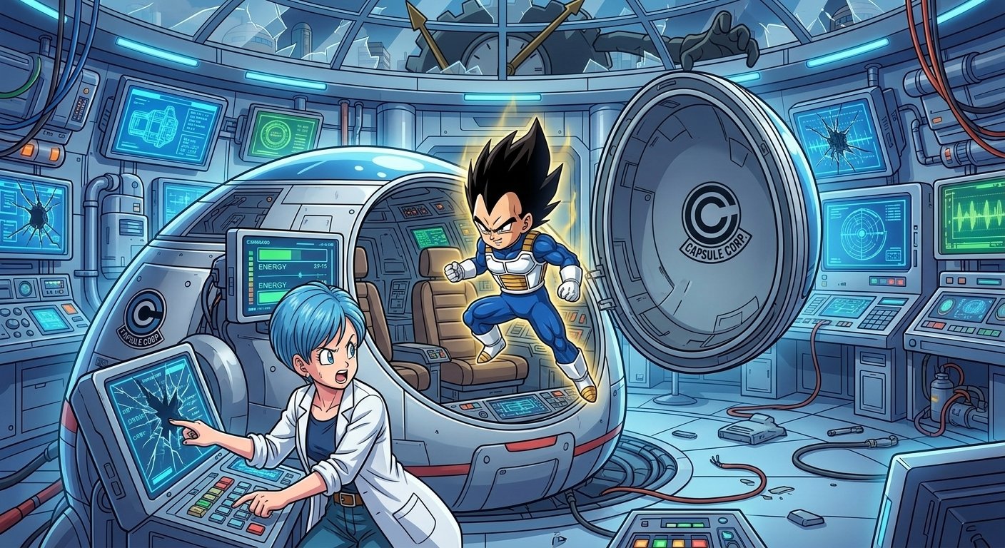 Vegeta and the Clockwork Void