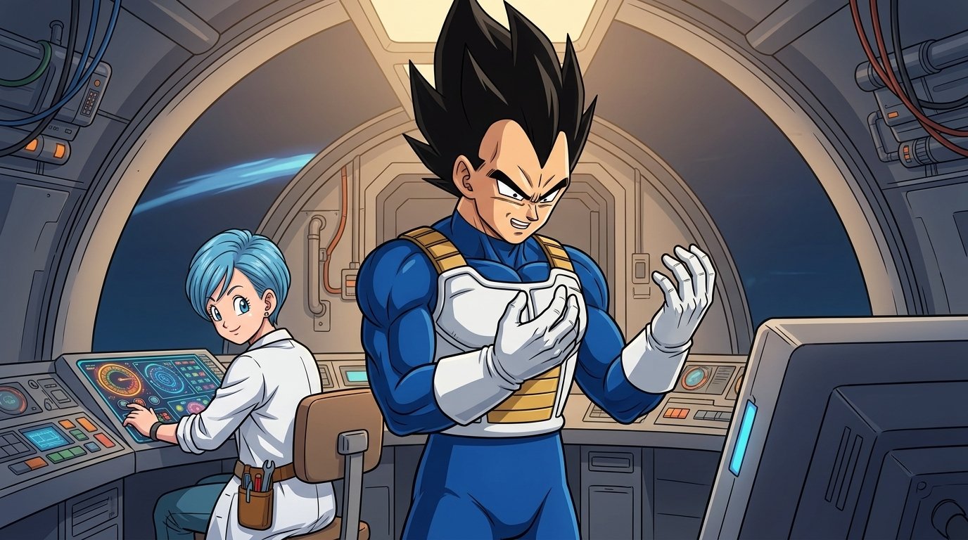 Vegeta and the Clockwork Void