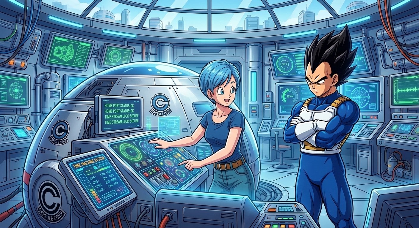 Vegeta and the Clockwork Void