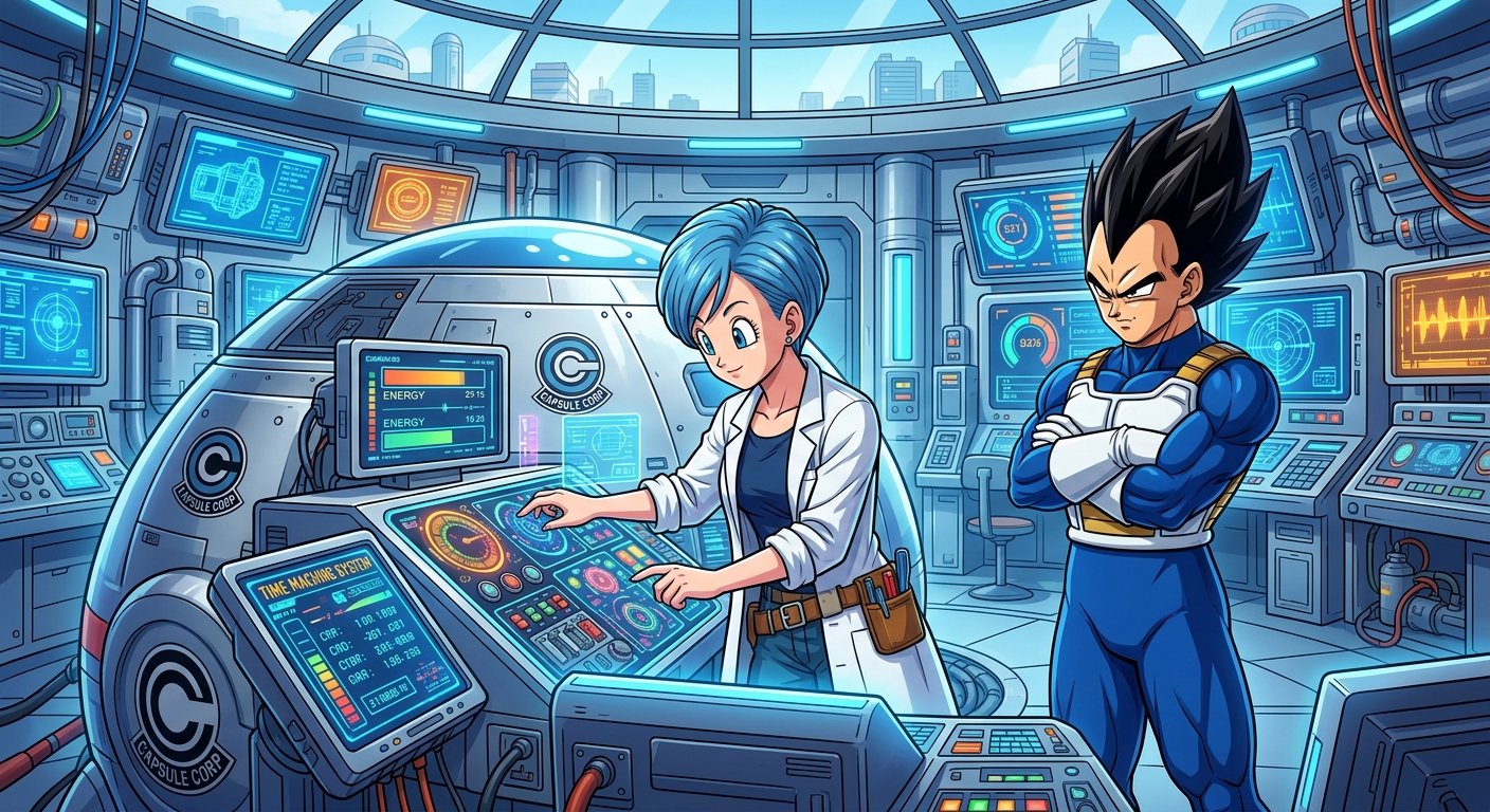 Vegeta and the Clockwork Void