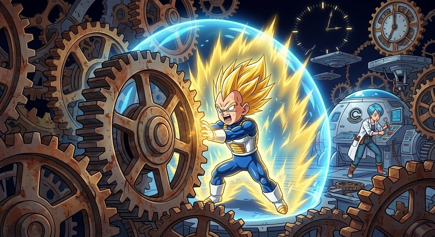 Vegeta and the Clockwork Void