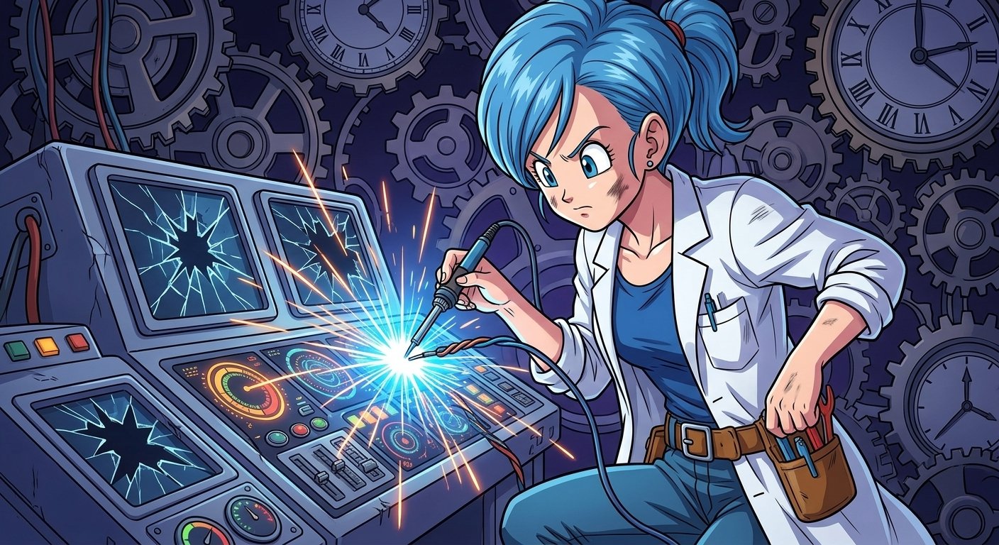 Vegeta and the Clockwork Void