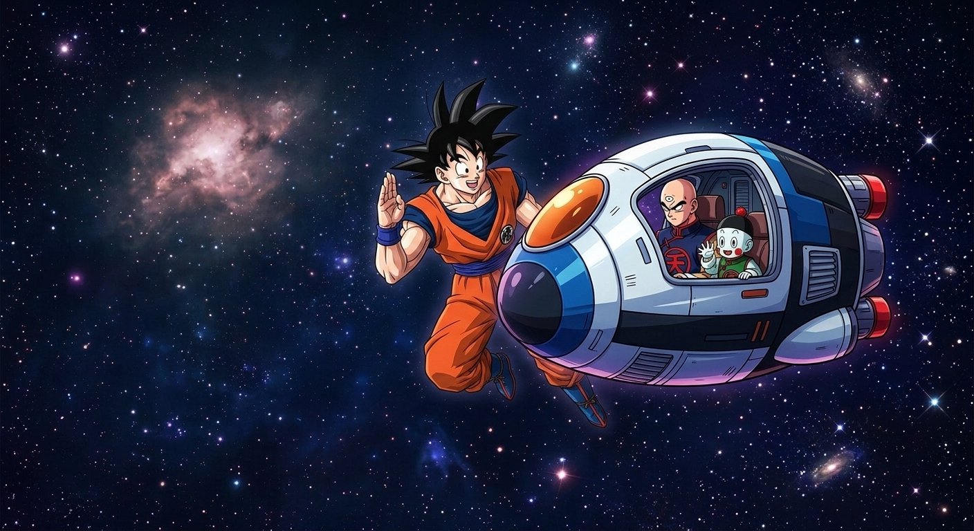 Tien and Chiaotzu: Shadows in the Pink Nebula