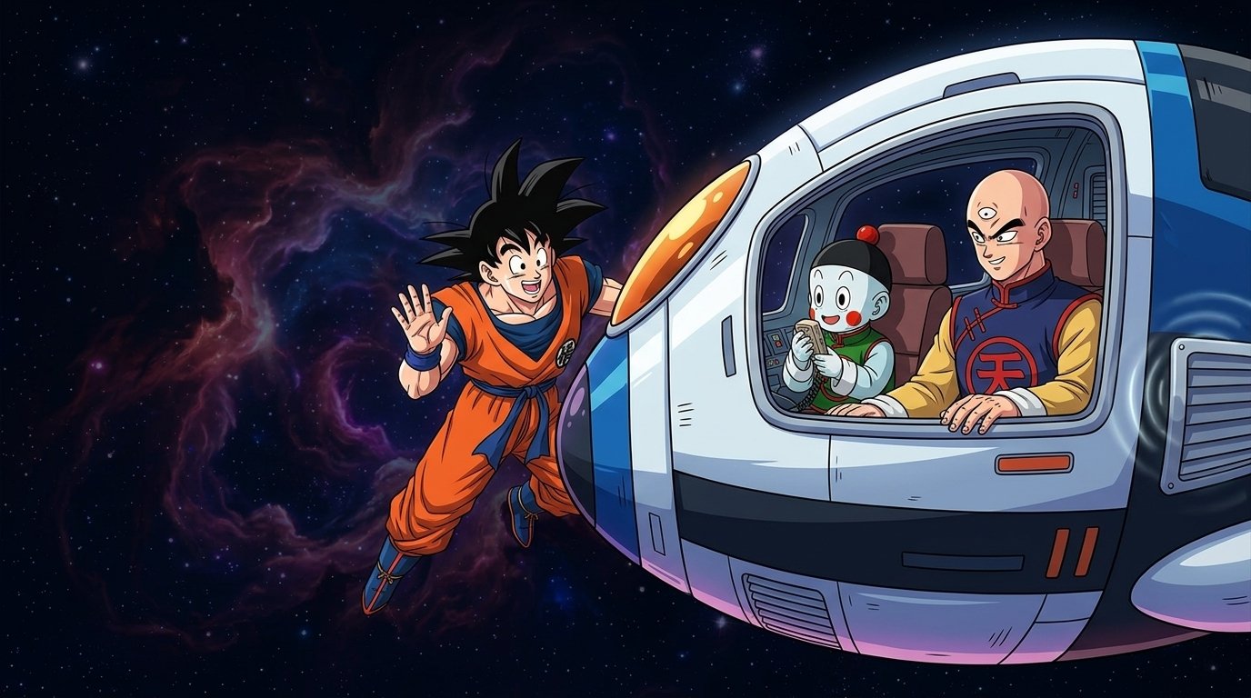 Tien and Chiaotzu: Shadows in the Pink Nebula