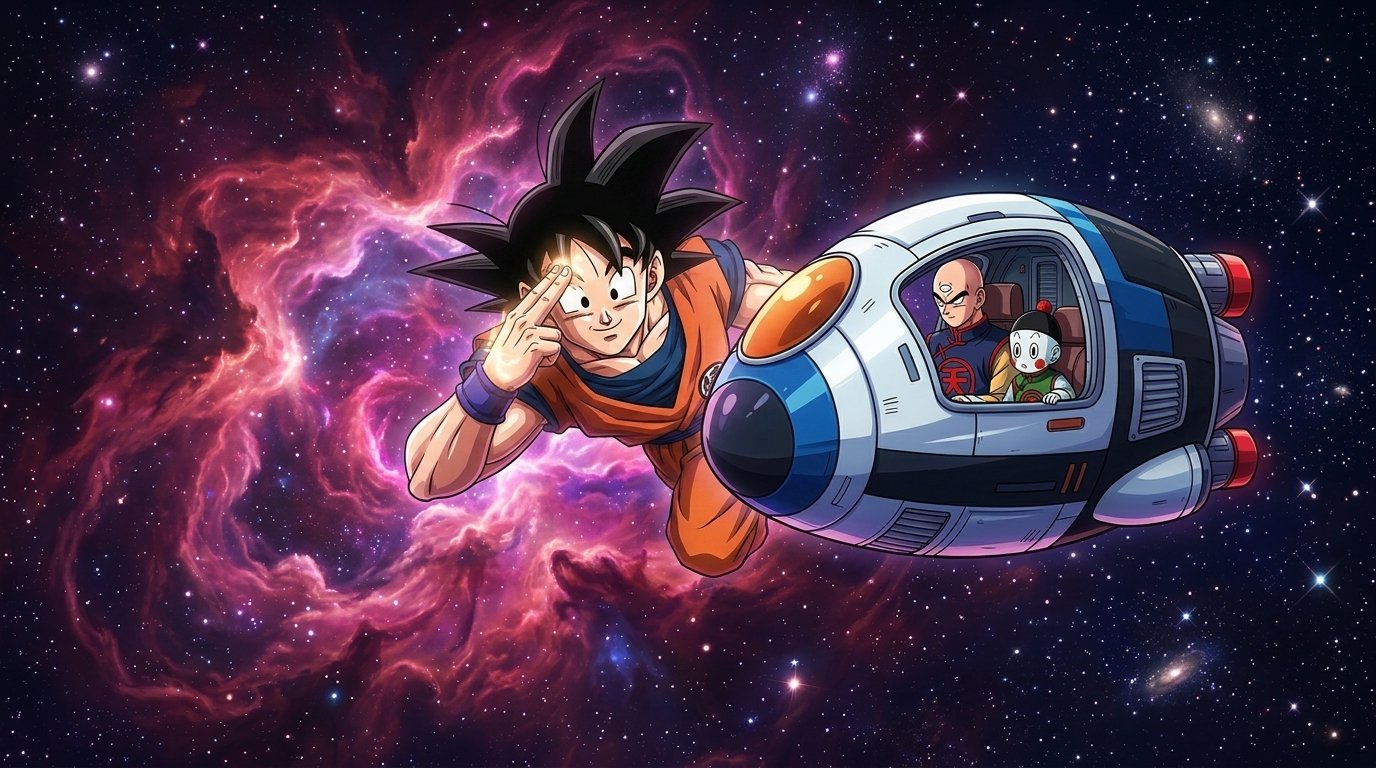 Tien and Chiaotzu: Shadows in the Pink Nebula