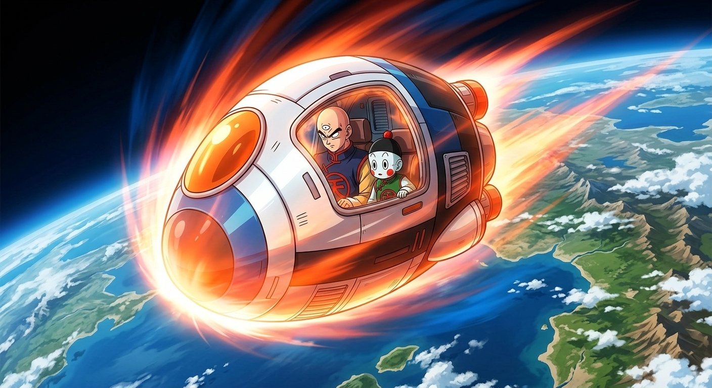 Tien and Chiaotzu: Shadows in the Pink Nebula